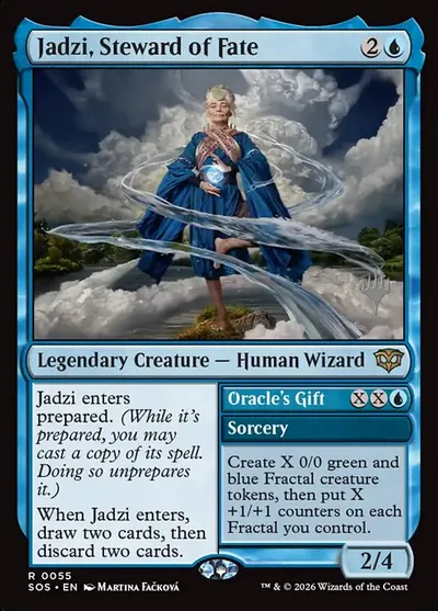 Jadzi, Steward of Fate // Oracle's Gift
