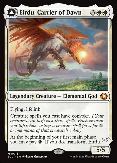 Eirdu, Carrier of Dawn // Isilu, Carrier of Twilight