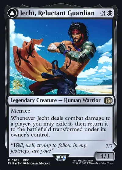 Jecht, Reluctant Guardian // Braska's Final Aeon