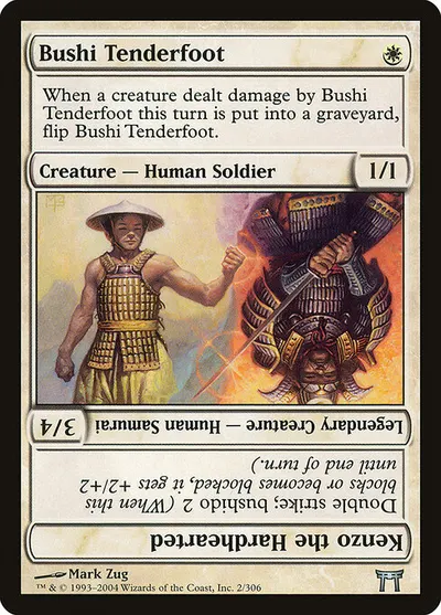 Bushi Tenderfoot // Kenzo the Hardhearted