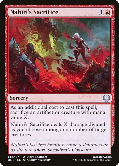 Nahiri's Sacrifice