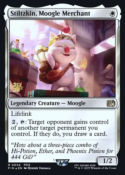 Stiltzkin, Moogle Merchant