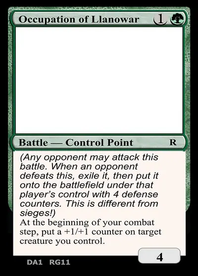 Occupation of Llanowar