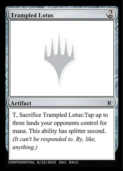 Trampled Lotus