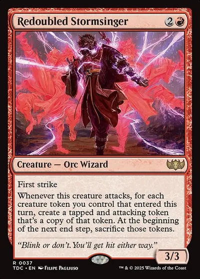 Redoubled Stormsinger