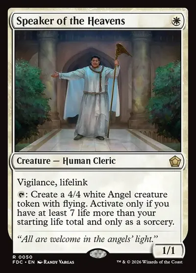 Speaker of the Heavens