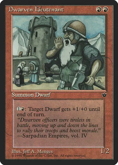 Dwarven Lieutenant