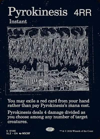 Pyrokinesis