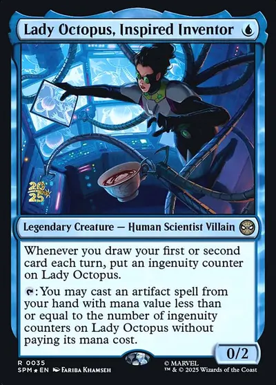 Lady Octopus, Inspired Inventor