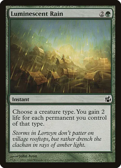 Luminescent Rain