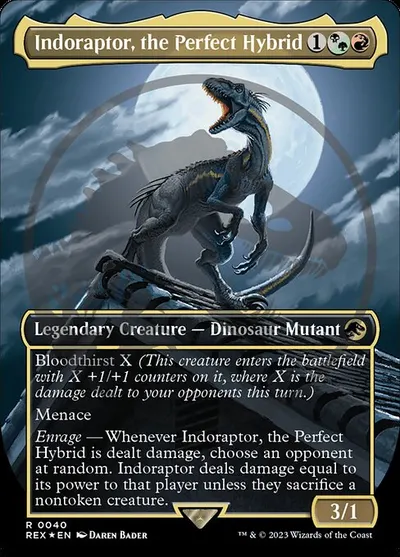 Indoraptor, the Perfect Hybrid