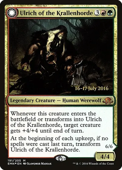 Ulrich of the Krallenhorde // Ulrich, Uncontested Alpha