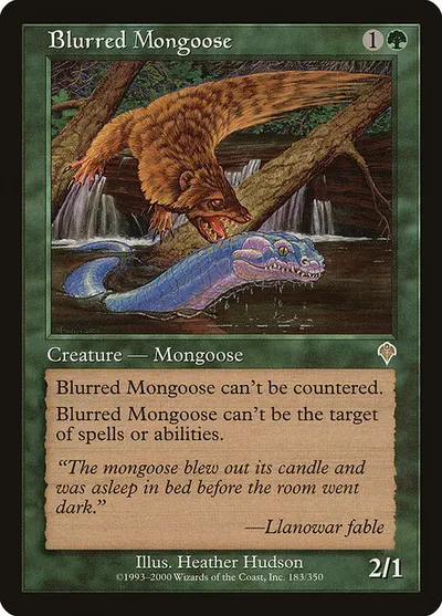 Blurred Mongoose