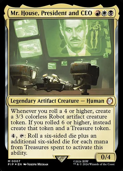 Mr. House, President and CEO