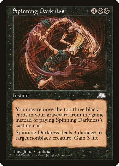 Spinning Darkness