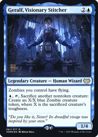 Geralf, Visionary Stitcher