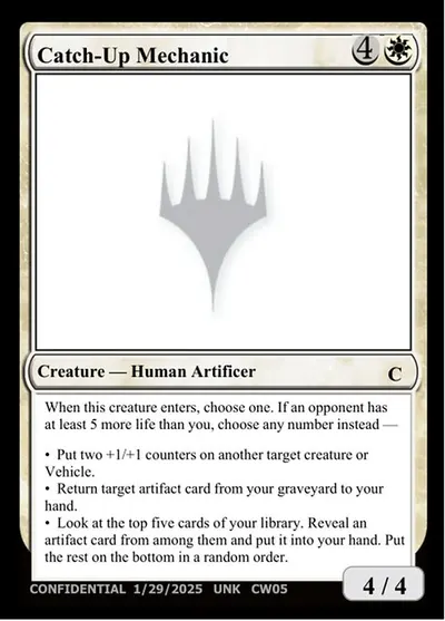 Catch-Up Mechanic