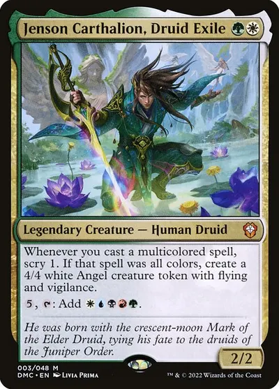 Jenson Carthalion, Druid Exile