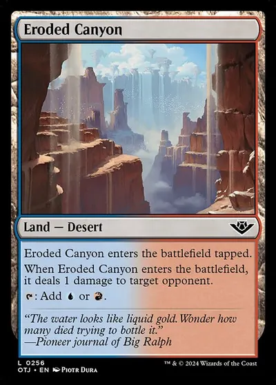 Eroded Canyon
