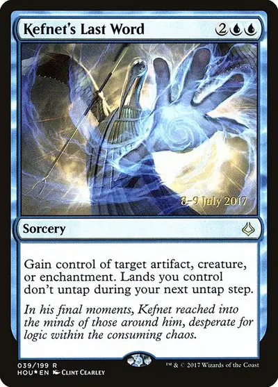 Kefnet's Last Word