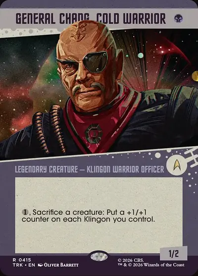 General Chang, Cold Warrior
