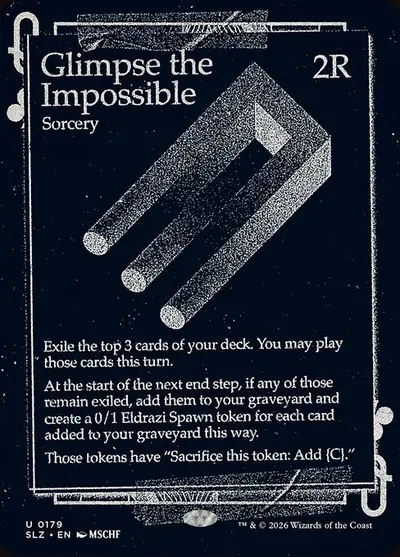 Glimpse the Impossible