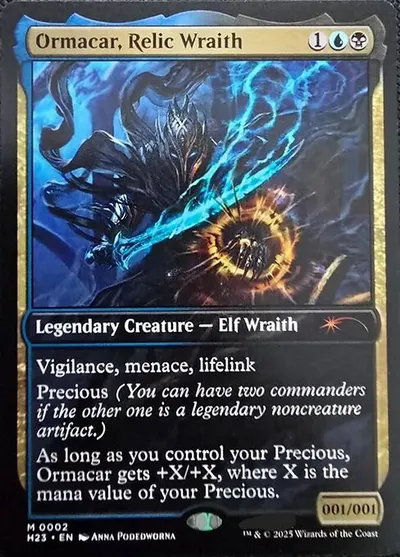 Ormacar, Relic Wraith