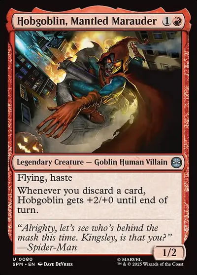 Hobgoblin, Mantled Marauder
