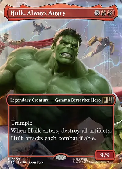 Hulk, Always Angry