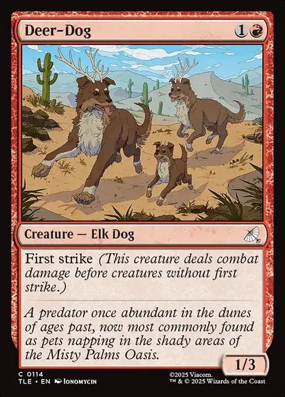 Deer-Dog
