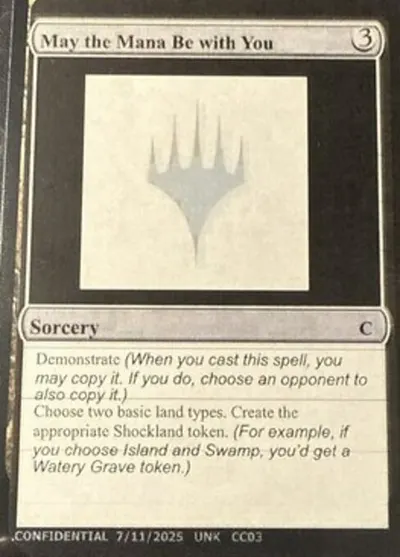 May the Mana Be with You