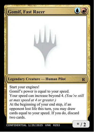 Gomif, Fast Racer