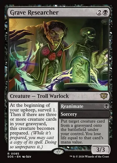 Grave Researcher // Reanimate