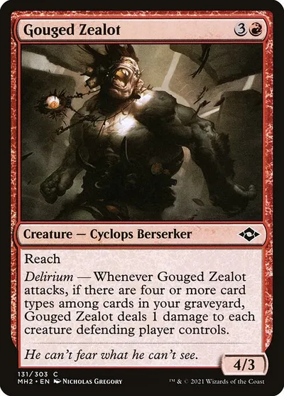 Gouged Zealot