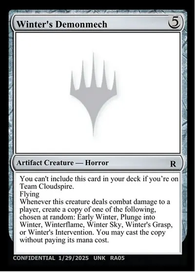 Winter's Demonmech