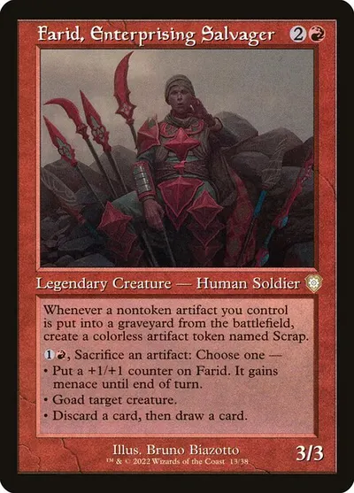 Farid, Enterprising Salvager