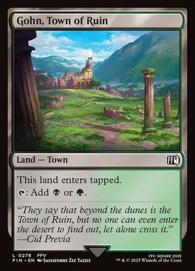 Gohn, Town of Ruin