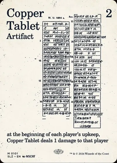 Copper Tablet