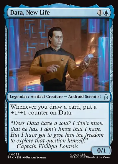 Data, New Life
