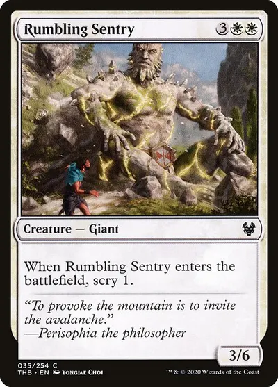 Rumbling Sentry