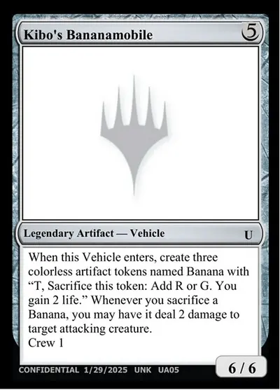 Kibo's Bananamobile