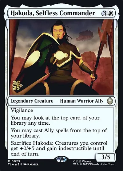 Hakoda, Selfless Commander