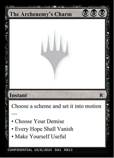 The Archenemy's Charm