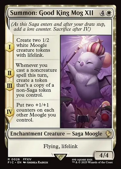 Summon: Good King Mog XII