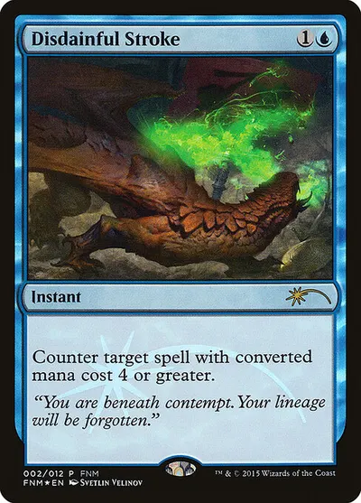 Disdainful Stroke