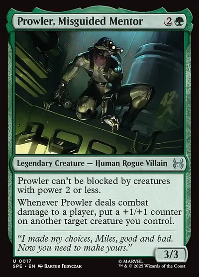 Prowler, Misguided Mentor