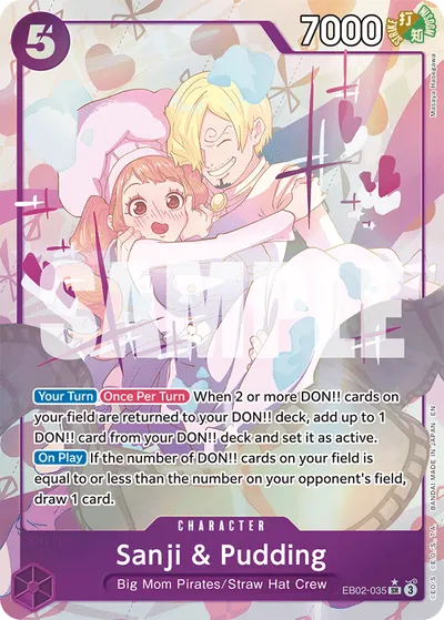 Sanji & Pudding
