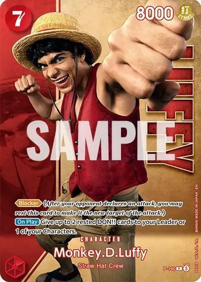 Monkey.D.Luffy (Premium Card Collection -Live Action Edition Vol.2 Straw Hat Crew-)