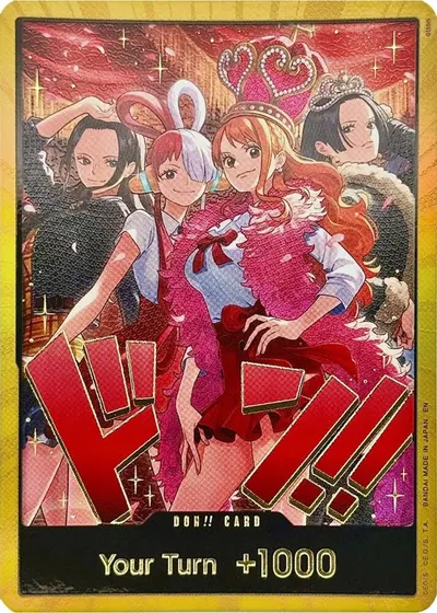 DON!! Card (Heroines Special Set) (Gold)