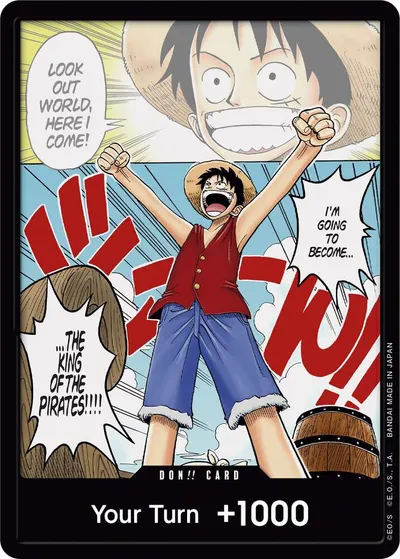 DON!! Card (Manga) (Alternate Art)